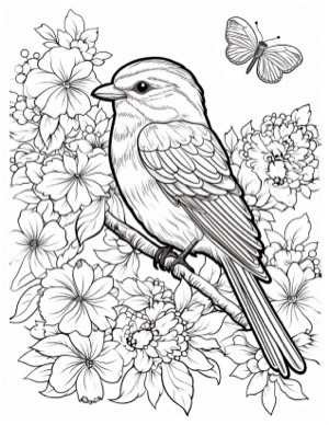 Bird and Flower Example