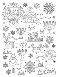 Fun and Festive Holiday Coloring Sheets for All Ages