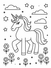 Magical Unicorn Pictures to Color: A Dreamy Adventure