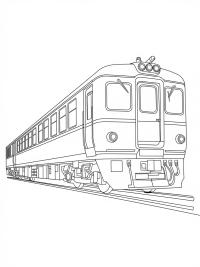 Creating a Stunning Train Drawing with Colour