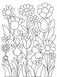 Spring Flowers Coloring Pages: Unleash Your Creativity This Season