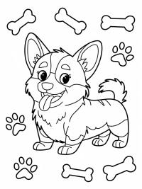 Corgi Coloring Pages: Fun and Creative Activities for All Ages