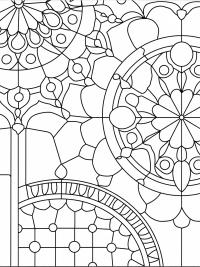 Discover the Beauty of Art with a Stained Glass Coloring Book