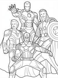 Explore the Exciting World of Avengers Colouring