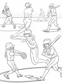 Explore Fun and Creative Softball Coloring Pages