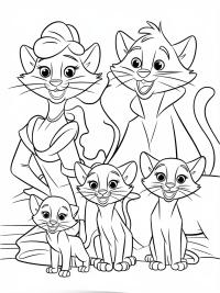 Aristocats Coloring Pages: Unleash Your Creativity with a Touch of Disney Magic