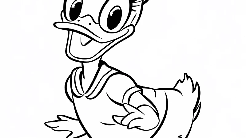 Discover Fun and Creative Daisy Duck Coloring Pages