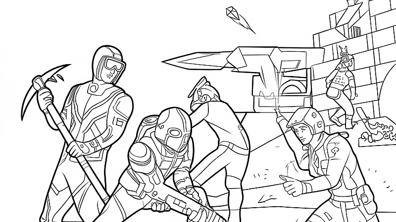 Unleash Your Creativity with Fortnite Colouring Activities