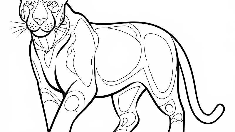 Explore the World of Black Panther Coloring: A Creative Adventure