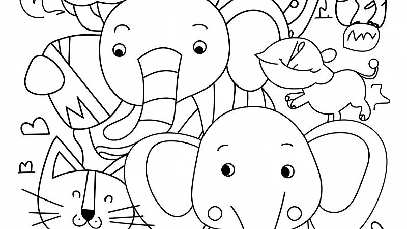 Discover the Joy of Animal Colouring Sheets