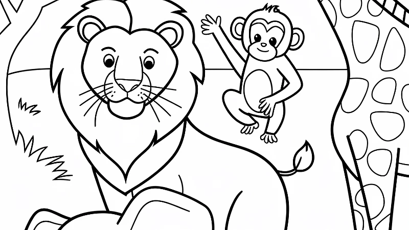 Animal Pictures to Color: A Fun Creative Outlet for All Ages