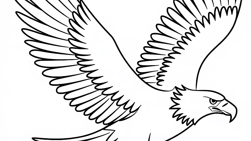 Bald Eagle Coloring Page: Unleash Your Creativity