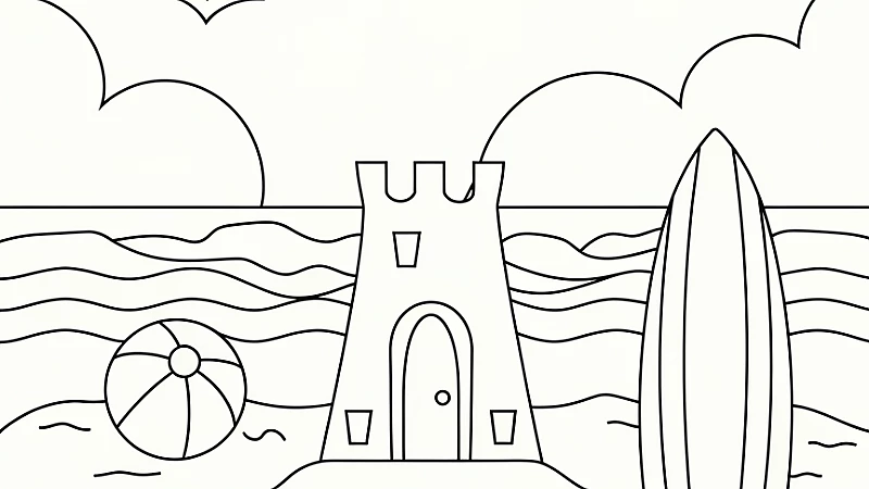 Discover the Joy of Free Printable Summer Coloring Pages