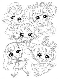 Cute Anime Coloring Pages: Unleash Your Creativity