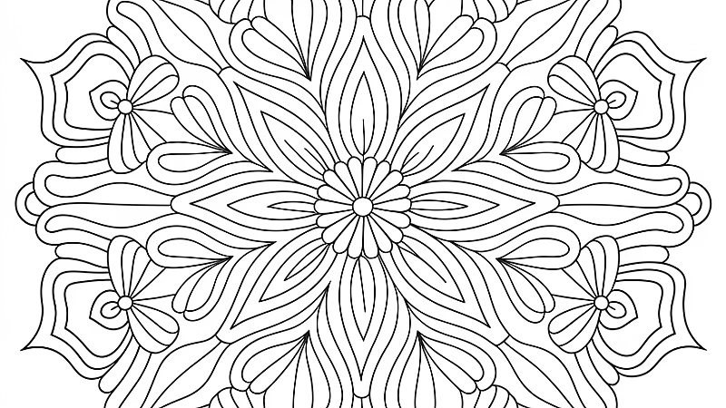 Discover Relaxation with Free Printable Adult Coloring Pages