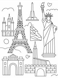 Explore the World with Creative World Coloring Pages