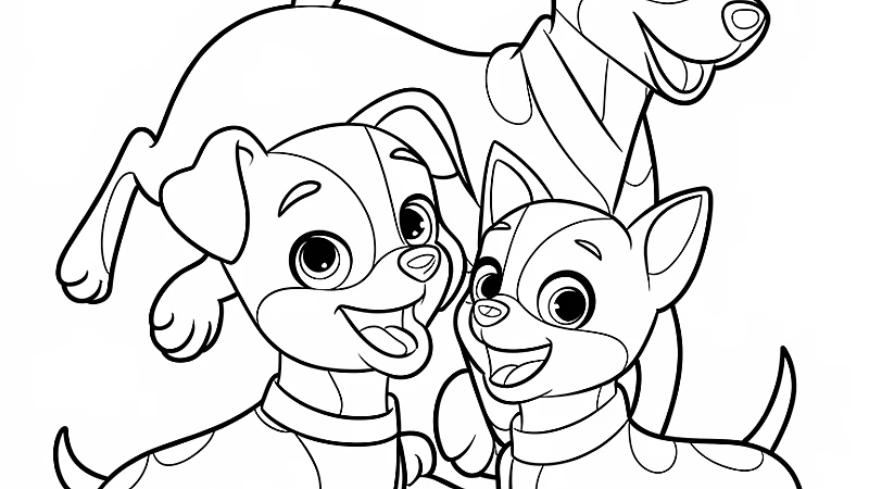 Discover the Joy of Bluey Coloring Pages: Fun for Kids of All Ages