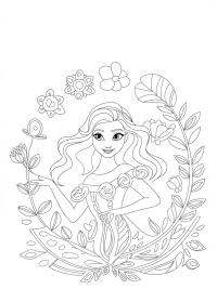 Discover the Fun of Encanto Isabela Coloring Page