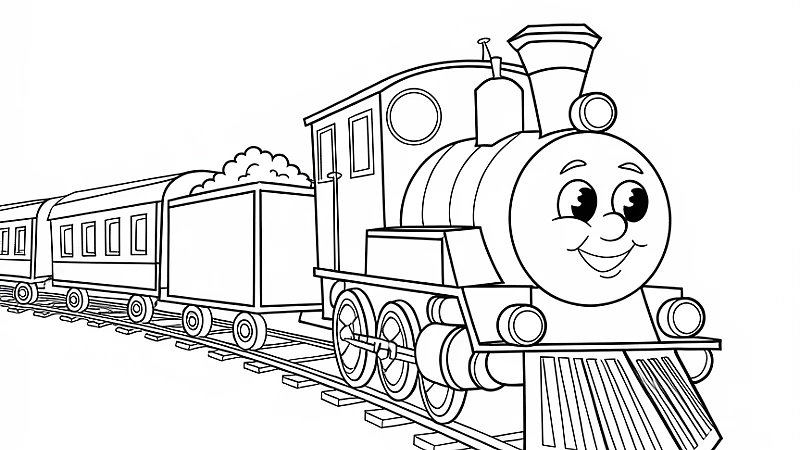The Ultimate Guide to Train Coloring Pages: Fun and Creativity Unleashed