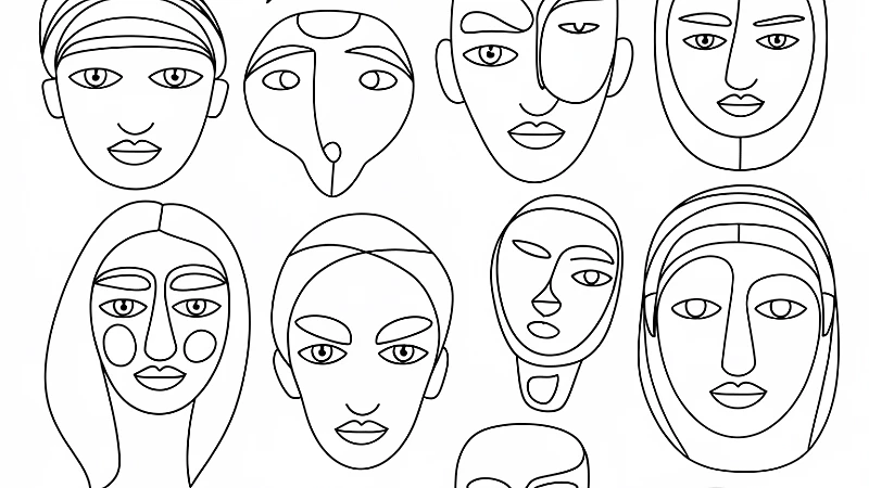 Explore Your Creativity with Face Coloring Pages