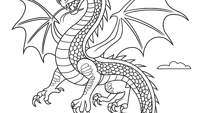 Unlock Your Creativity with Dragon Coloring