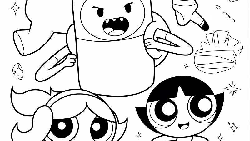 Explore the Fun of Cartoon Network Coloring Pages