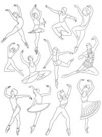 Dance Coloring Pages: Unleash Your Creativity While Celebrating Movement