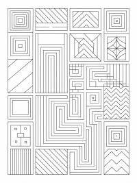Discover the Joy of Creativity with a Square Coloring Page