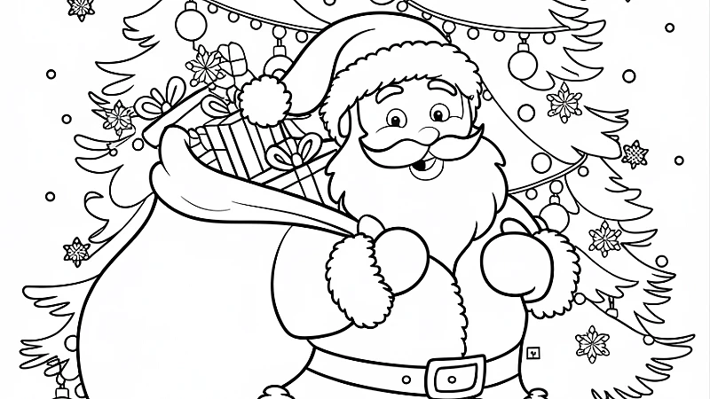 Christmas Coloring Pages Printable: Unleashing Creativity This Holiday Season