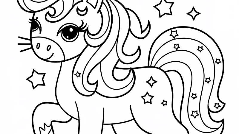 Unicorn Cat Coloring Page: A Fun Adventure for All Ages