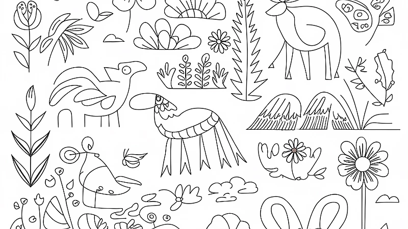 Discover the Joy of Pencil Coloring Pages