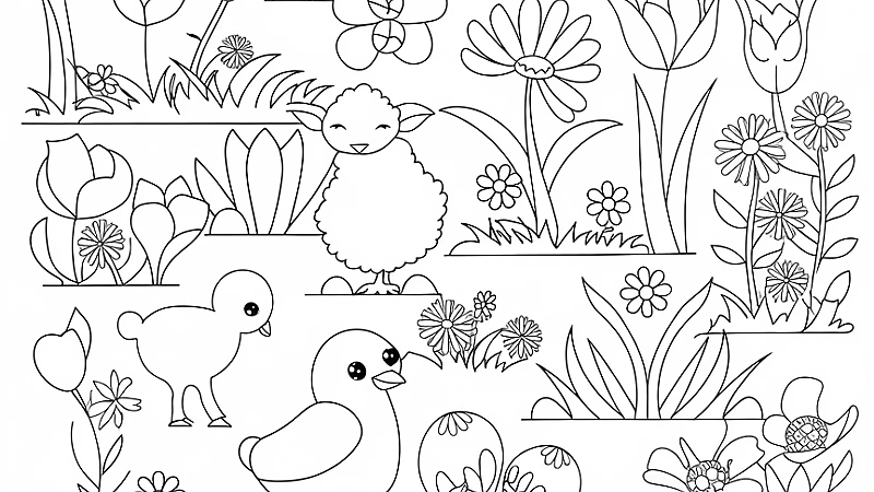 Spring Coloring: Unleash Your Creativity this Season