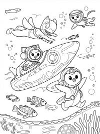 Dive into Creativity with Octonauts Coloring Pages
