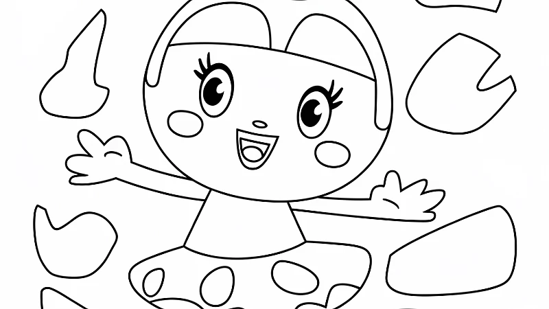 Kissy Missy Coloring Page: A Fun and Creative Adventure