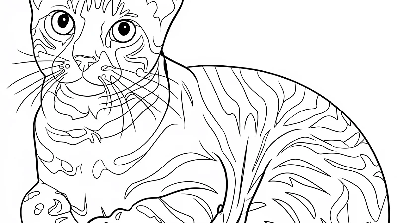 Explore Exciting Bengals Coloring Pages for Fun and Creativity