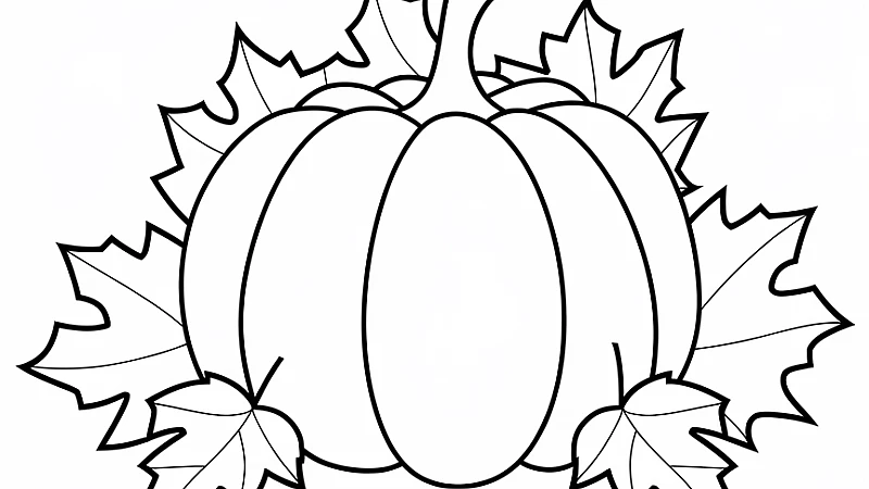 Coloring Pumpkin: A Fun Fall Activity for All Ages