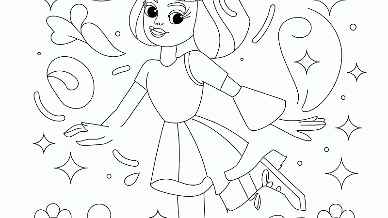 Exploring the Joy of Dolores Coloring Page: A Creative Outlet for All Ages