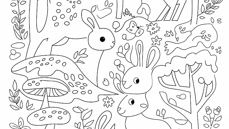 Explore the Creativity of Felt Coloring Pages