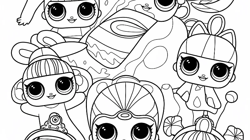 Transform Your Creativity with the Ultimate LOL Colouring Book