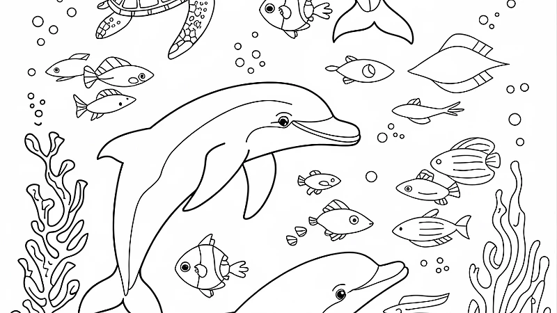 Explore Your Creativity with Under the Sea Coloring Pages