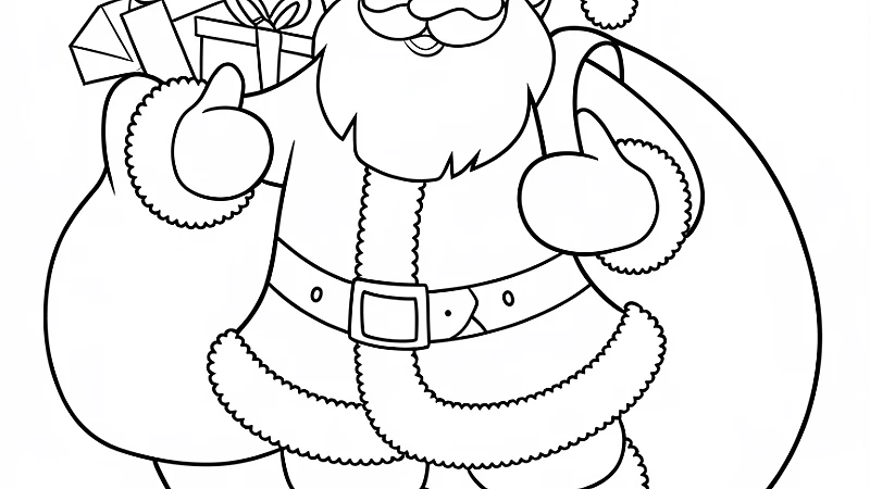 Fun with Santa Claus Coloring: Unleash Your Creativity
