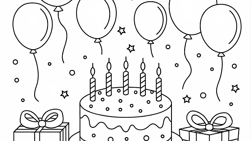 Fun and Creative Birthday Coloring Sheets for All Ages