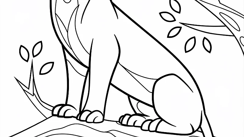 Discover the Exciting World of Black Panther Coloring Pages
