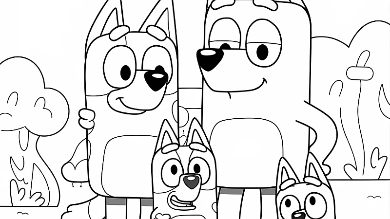 The Best Bluey Pictures to Print for Your Creative Projects