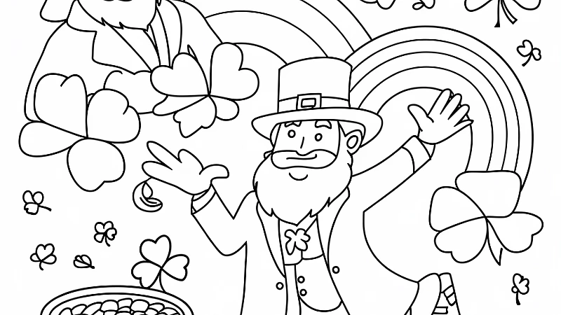 St Patricks Day Colouring Pages: Fun and Creativity for Everyone