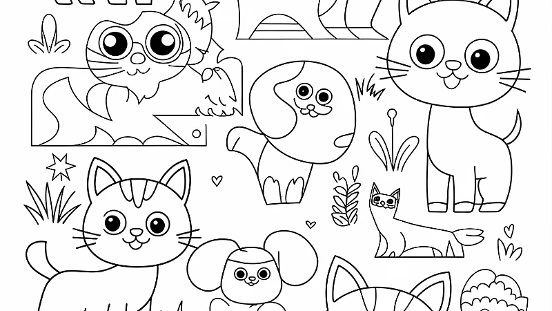 Cute Coloring Pages for Adults: Unleash Your Creativity and Relax