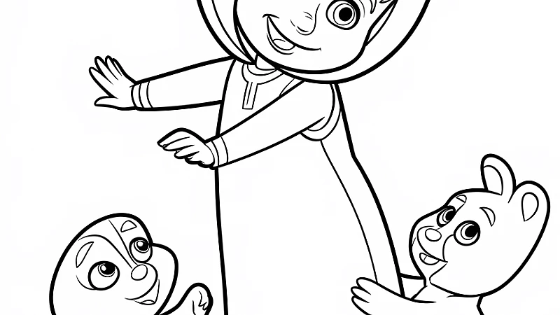Discover Masha Coloring Pages: Fun and Creativity for Kids