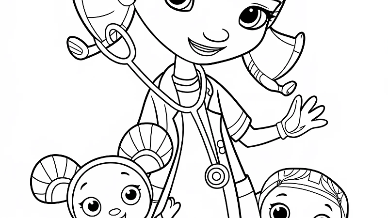 Doc McStuffins Coloring Pages: Fun and Creativity for Your Kids