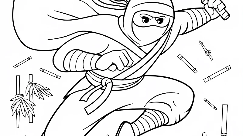 Unleash Your Creativity with Ninja Coloring: A Fun Activity for All Ages
