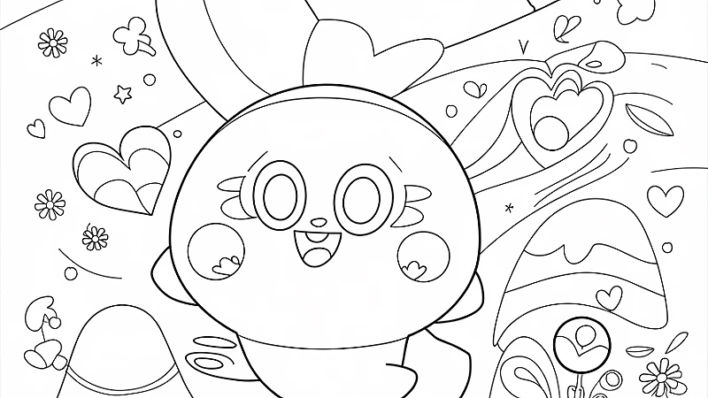 Explore the Joy of Creativity with Molang Coloring Pages